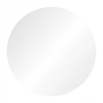 White Round Glossy Laminated Boards