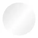 White Round Glossy Laminated Boards