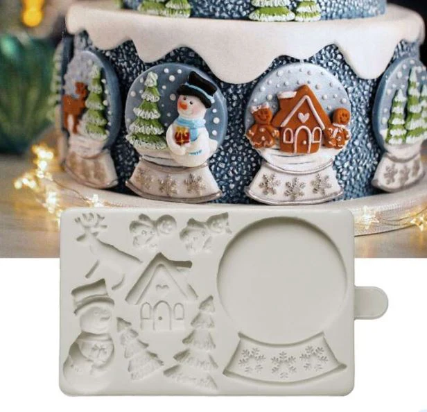 Winter Theme Silicone Mold