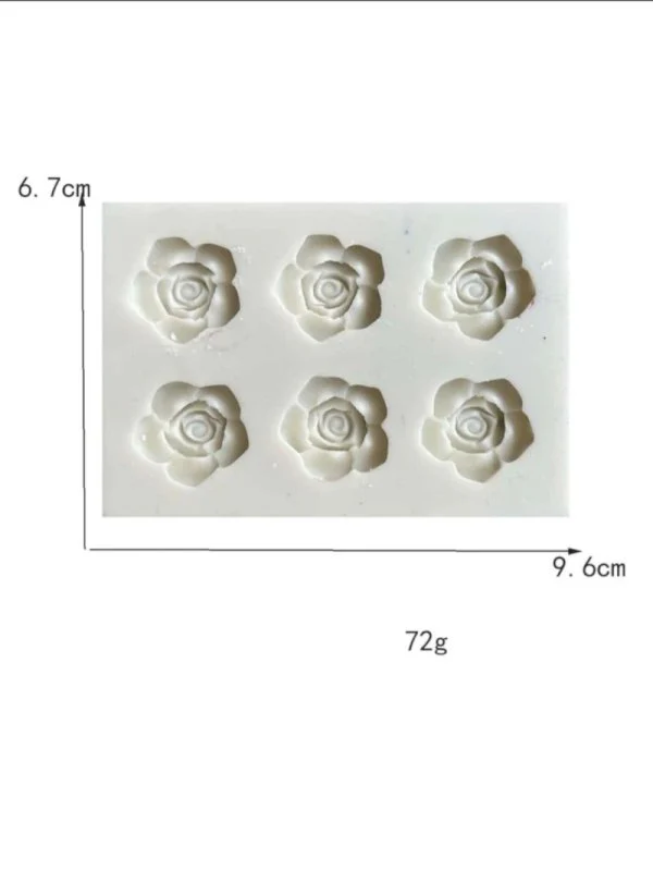 Mini Rose Daisy Flower Silicone Mold