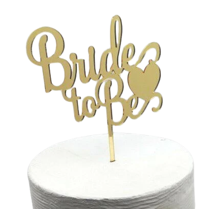 Bride to be topper