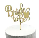 Bride to be topper
