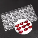 Lips shape polycarbonate chocolate mold
