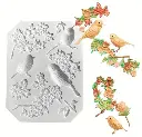 Birds & Flowers Silicone Mold