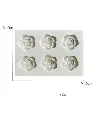 Mini Rose Daisy Flower Silicone Mold
