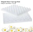 Wave sponge pad