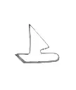 Sail boat cutter